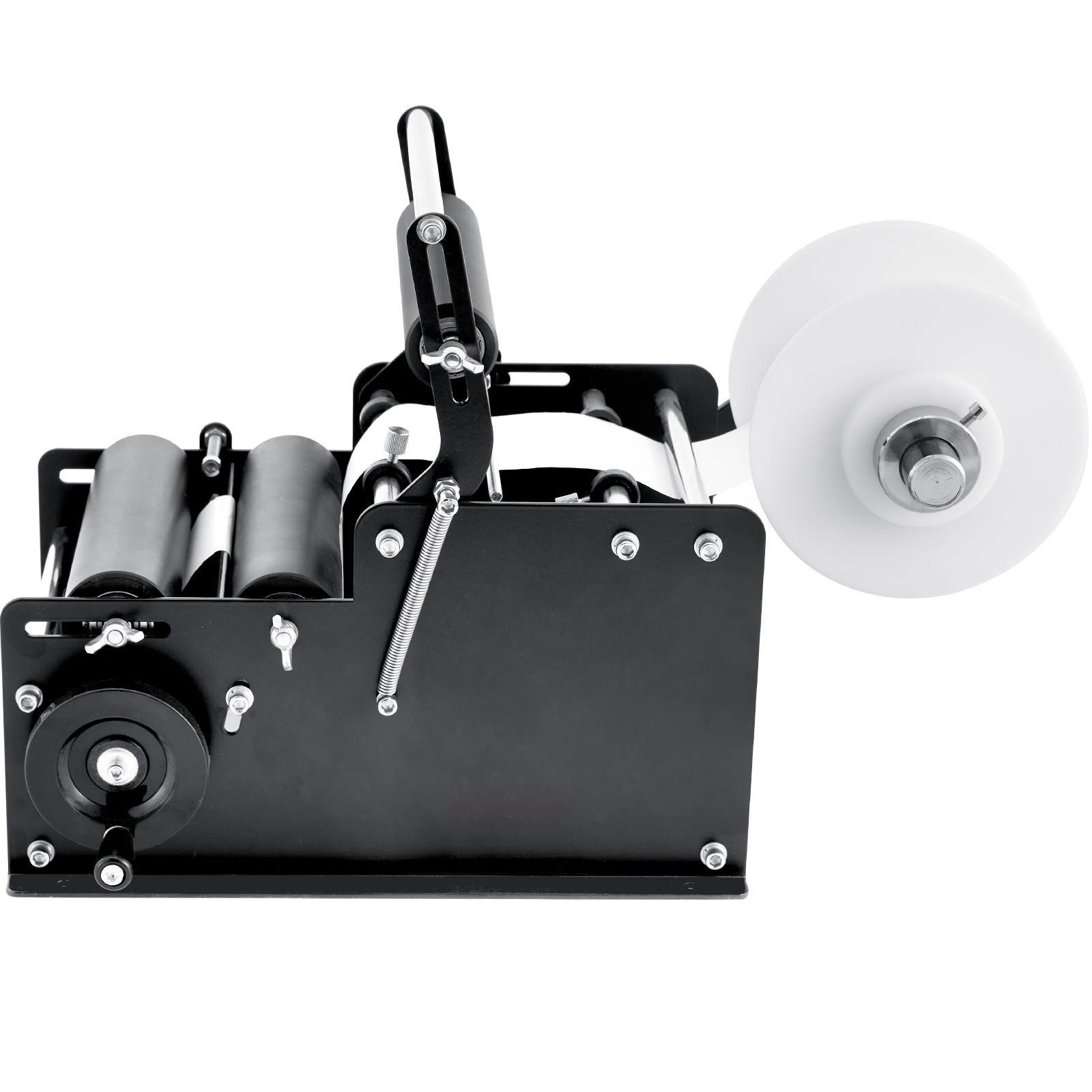 VEVOR Manual Round Bottle Labeling Machine Label Applicator 15-20 Bottles/min