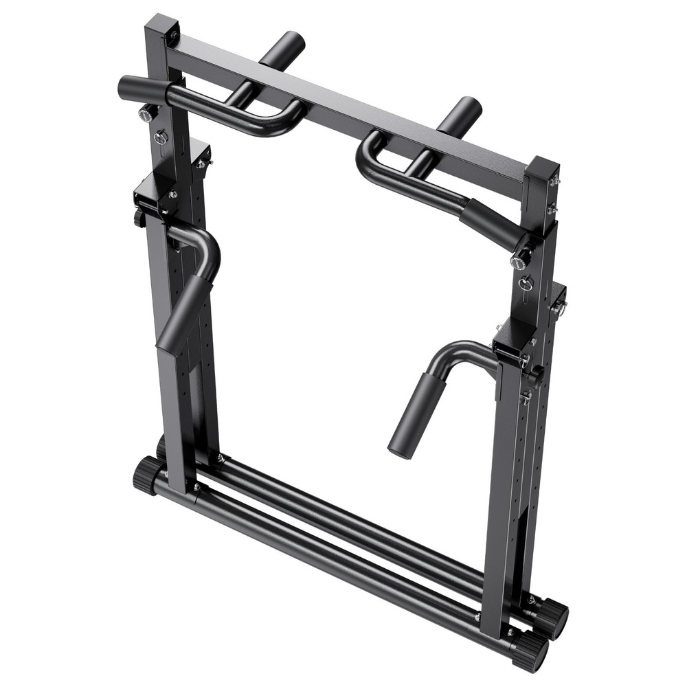 Uimoso Wall-Mounted Pull Up Bar with 330LBSCapacity and Sturdy Triangular Design