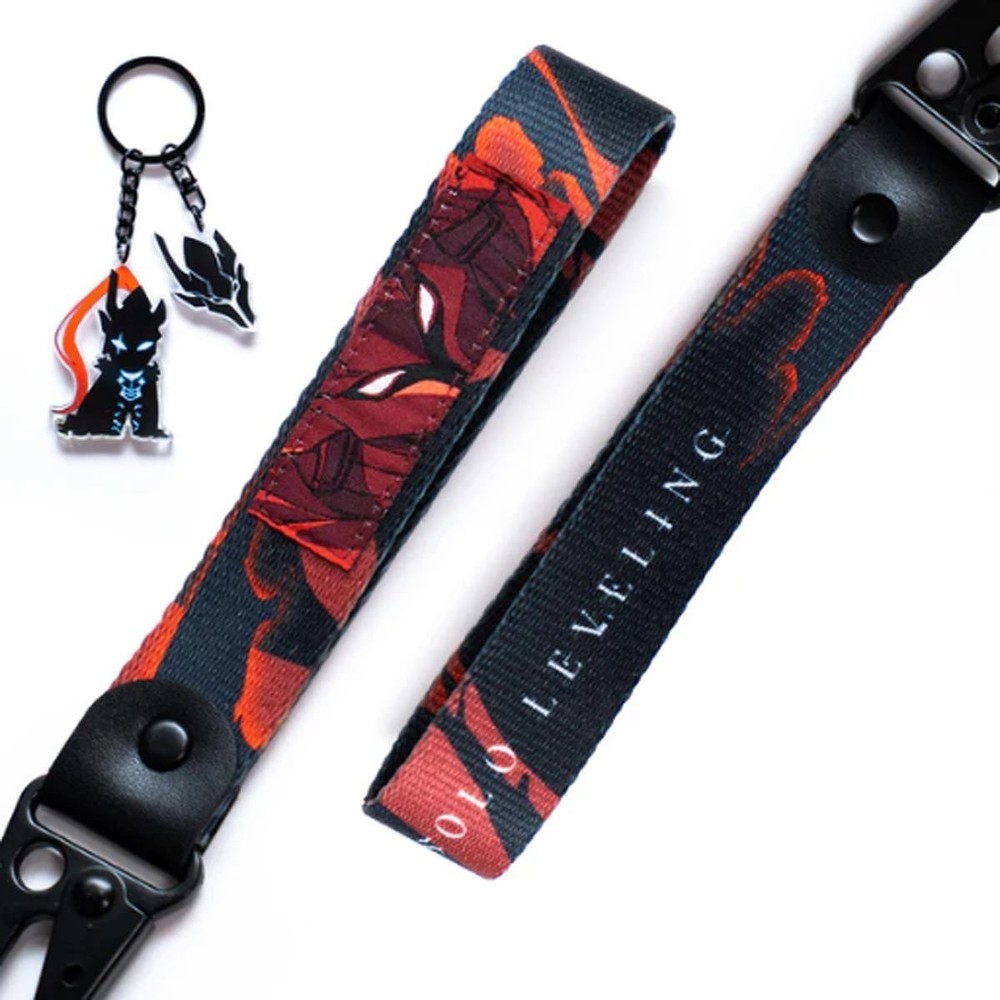 ** Official Solo Leveling IGRIS Keystrap & Wrist Strap Bundle by Otaku **