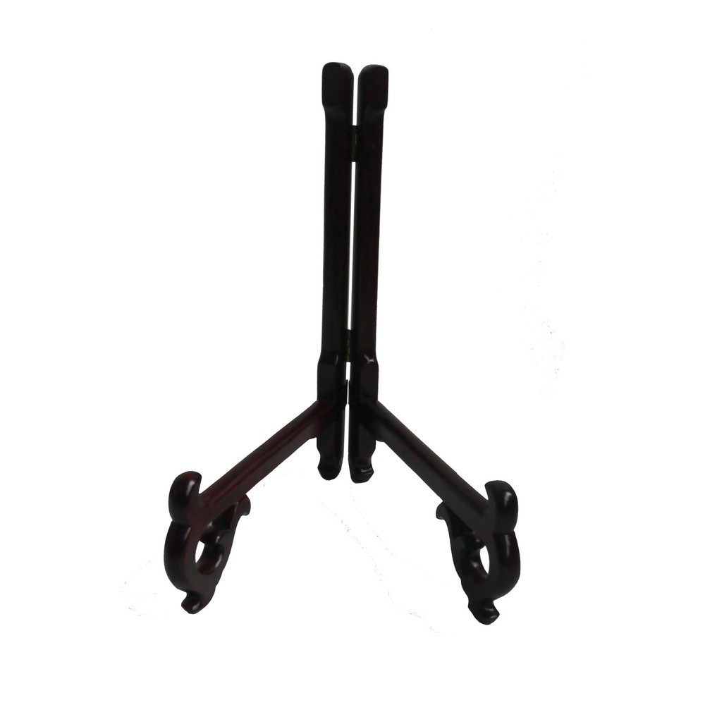 Rosewood Plate Stand Folding
