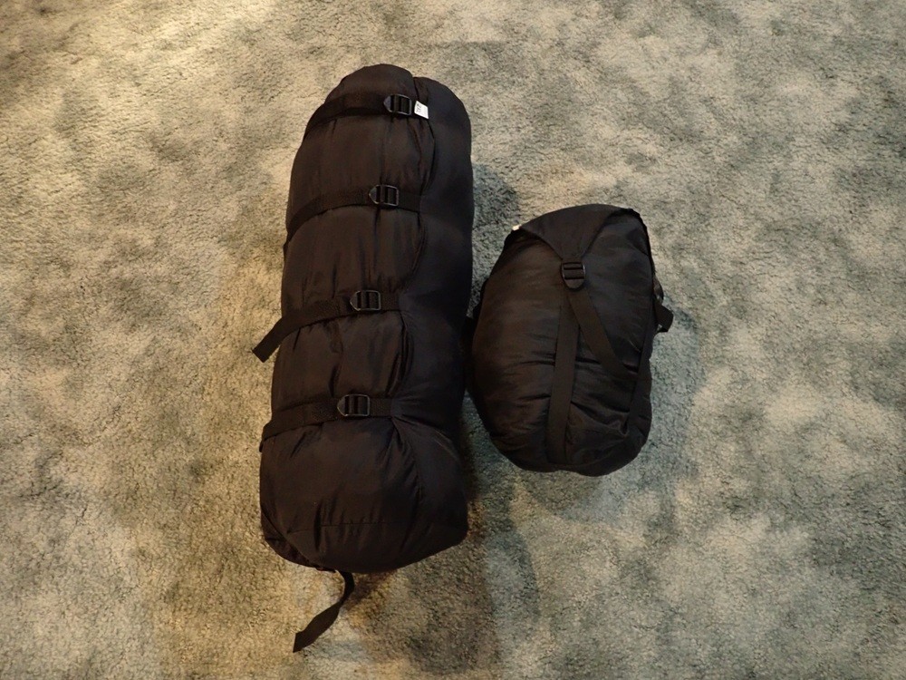 Wiggy’s Ultralight sleeping bag with FTRSS Overbag