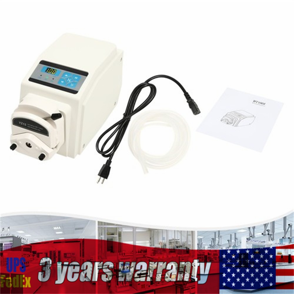 Industrial Variable Speed Liquid Metering Pump Peristaltic Pump High Precision
