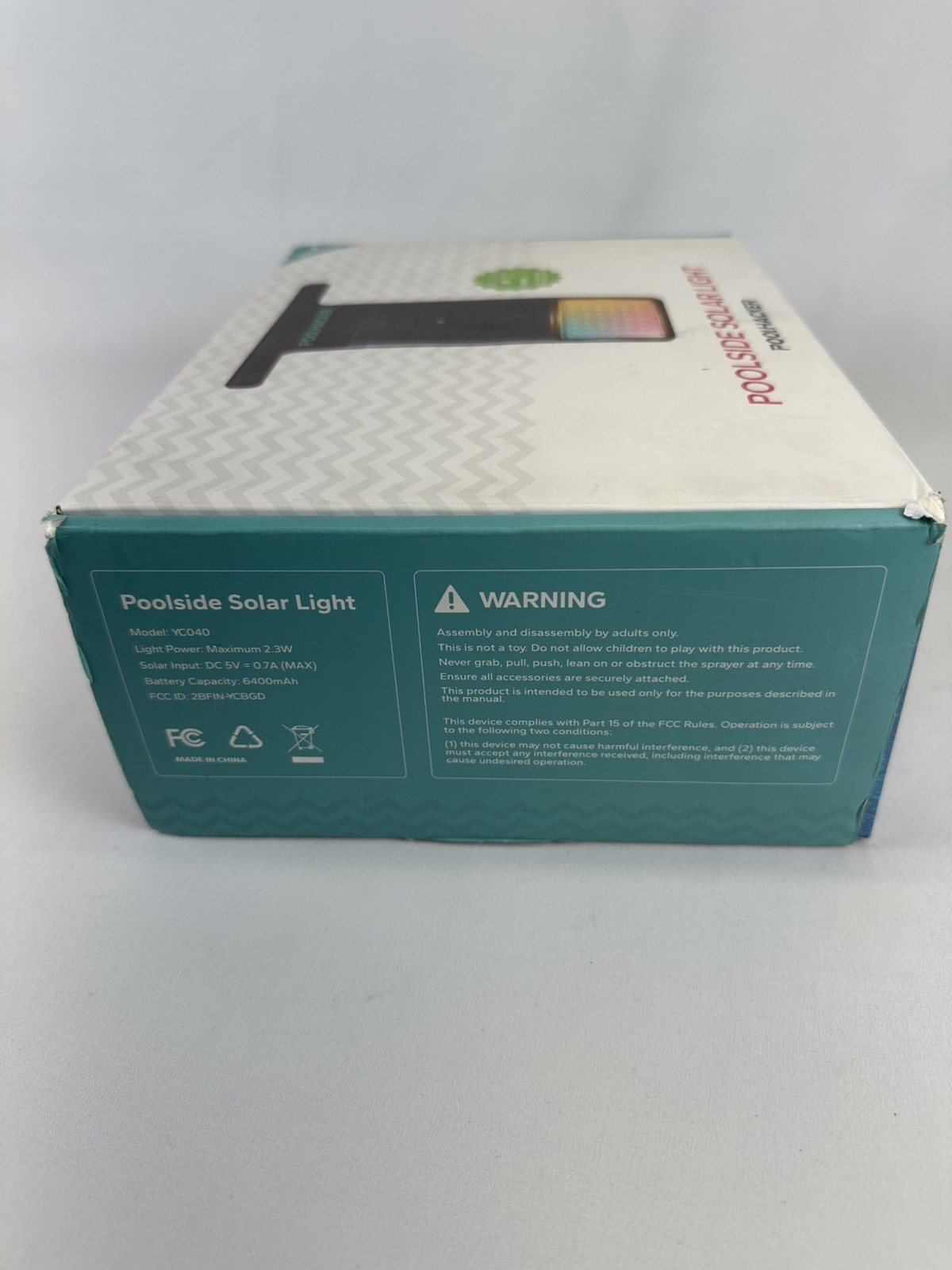 POOLHACKER Solar Pool Lights Only for Metal Frame Above-Ground Pools YC040