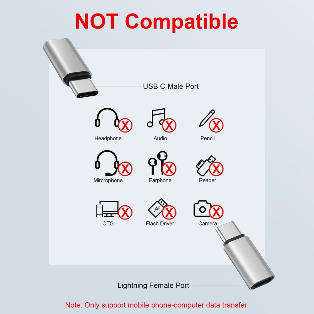 Apple USB C to Lightning Adapter USB Type C