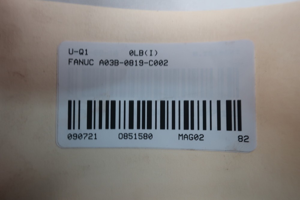 Fanuc ABU05A A03B-0819-C002 Chassis Module