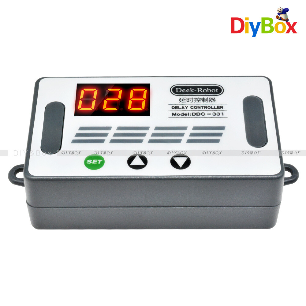DDC-331 DC 12V Digital Relay Delay Controller Display MOS Switch PLC Signal
