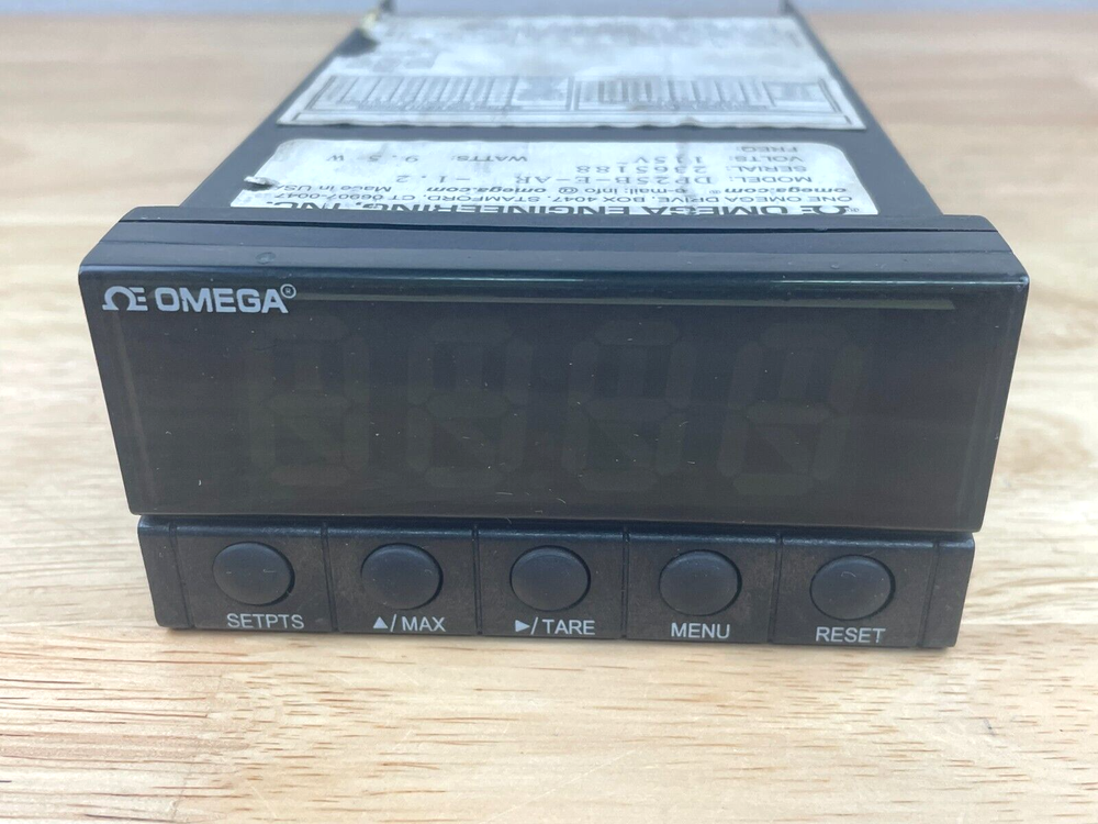 Omega Engineering DP25B-E-AR Process Panel Meter, Ver 1.2
