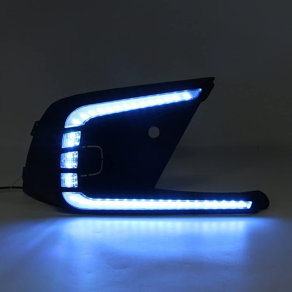 For 11th Gen 2022-2024 Honda Civic Driving LED DRL Fog Daytime Running Lights