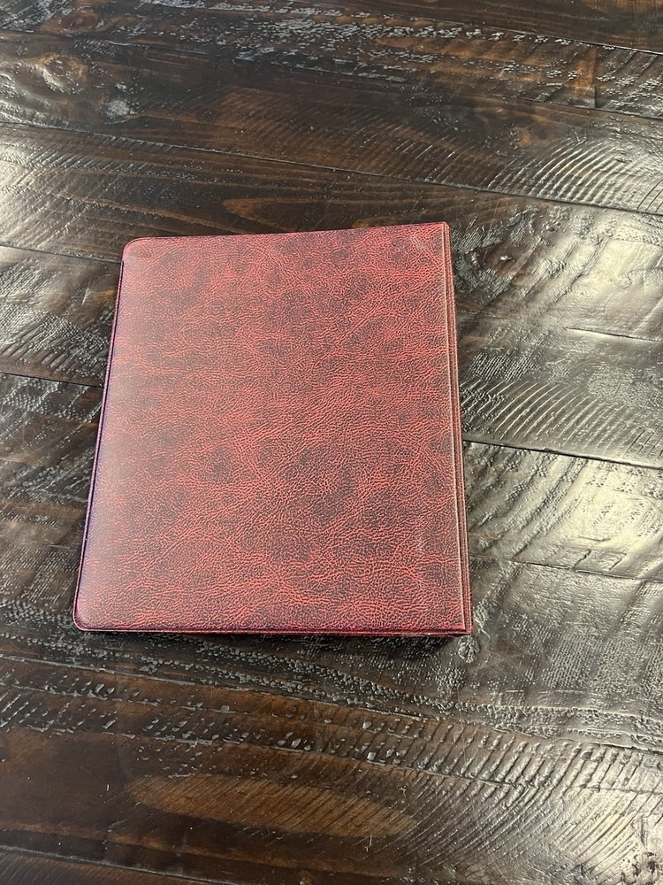 Minkus Publications American Plate Block Album Binder Vol VI 1979 - Date EMPTY