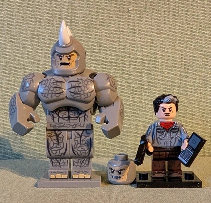 NEW MOC MARVEL RHINO Minifigure CUSTOM
