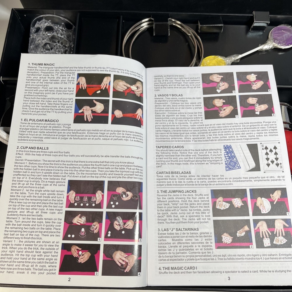 ULTIMATE MAGIC COLLECTION ILLUSIONS & TRICKS RESTORATIVE HARDWARE (READ ALL)