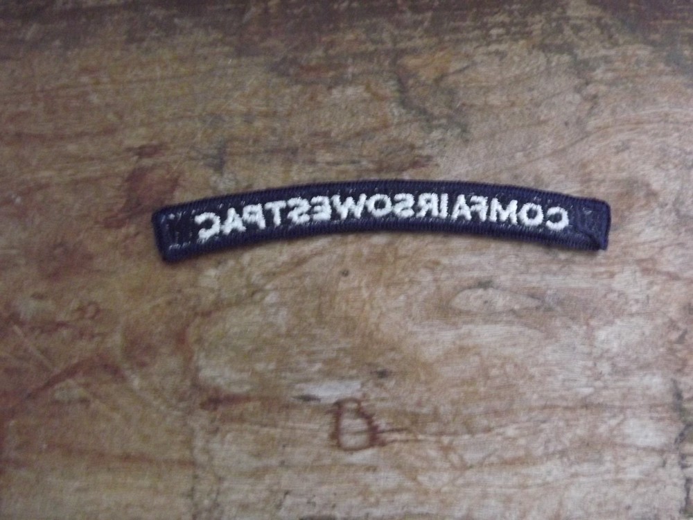 Navy COMFAIRSOWESTPAC Tab - INV# C1410