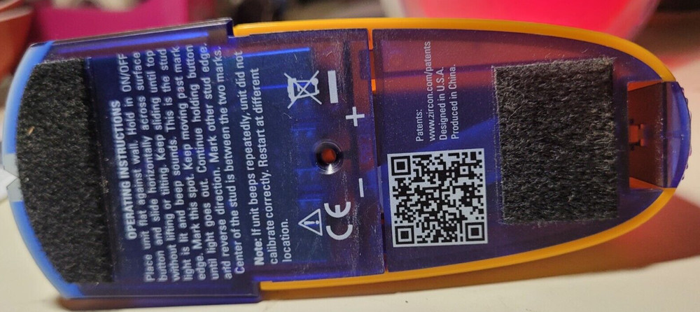 Zircon StudSensor L20 Stud Finder Scan 3/4" Depth Wood Stud Finder EDGE-QR CODE