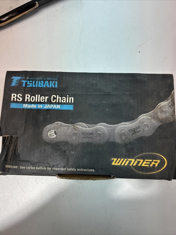 Tsubaki RS10B-1 Single Strand Roller Chain 10ft 5/8in