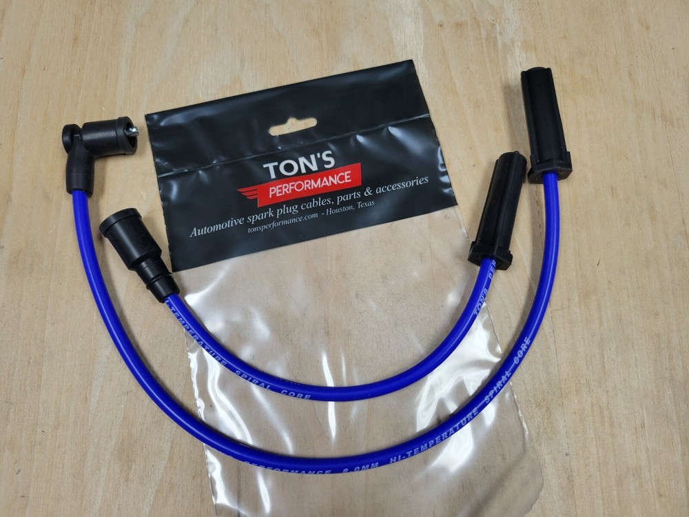 Ton's Performance 8mm Blue Spark plug wires for 2008+ Victory motorcycles