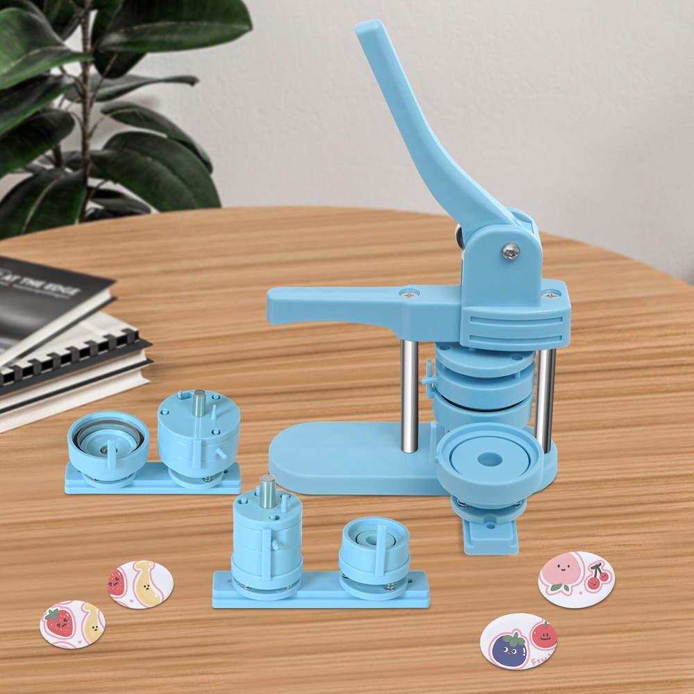 Button Maker Machine Pin Badge Maker 1"/1.26"/2.28" Pin Badge Button Press Tool