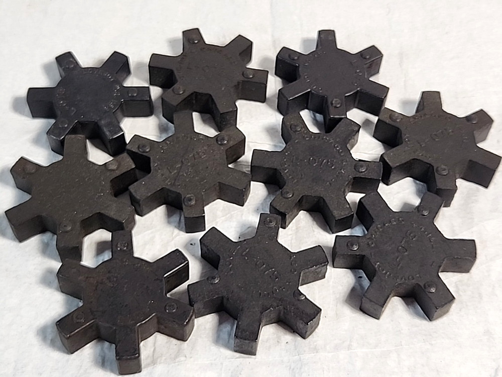 Lovejoy L-075 Solid Coupling Spider Inserts Style L Jaw Coupling - Qty 10