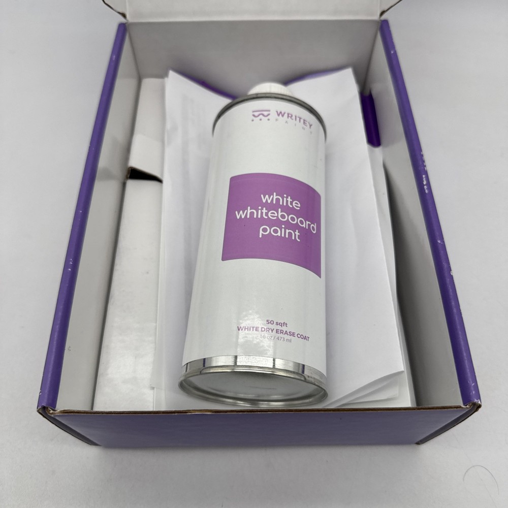 Writey Whiteboard Paint 50 Sqft Transform Wall Into Whiteboard