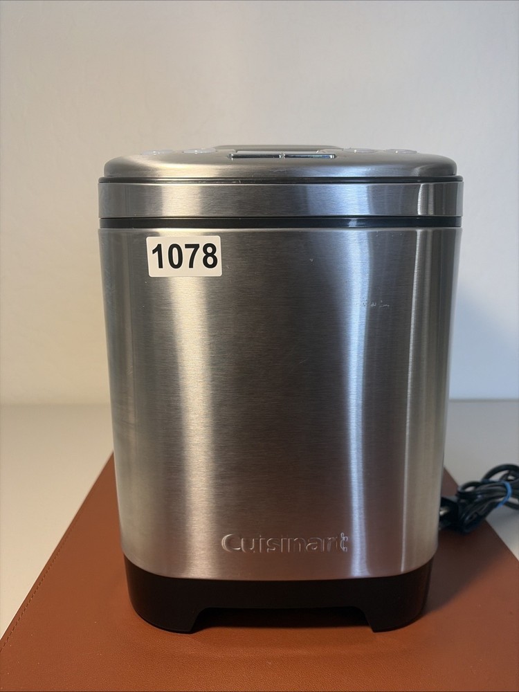 Cuisinart CBK-110 Bread Machine Stainless Steel 1.5lb 12 Programs LCD Timer