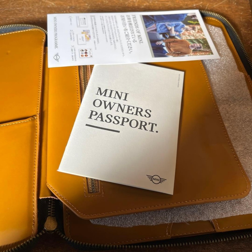 Mini Genuine Document Case Car Registration Holder