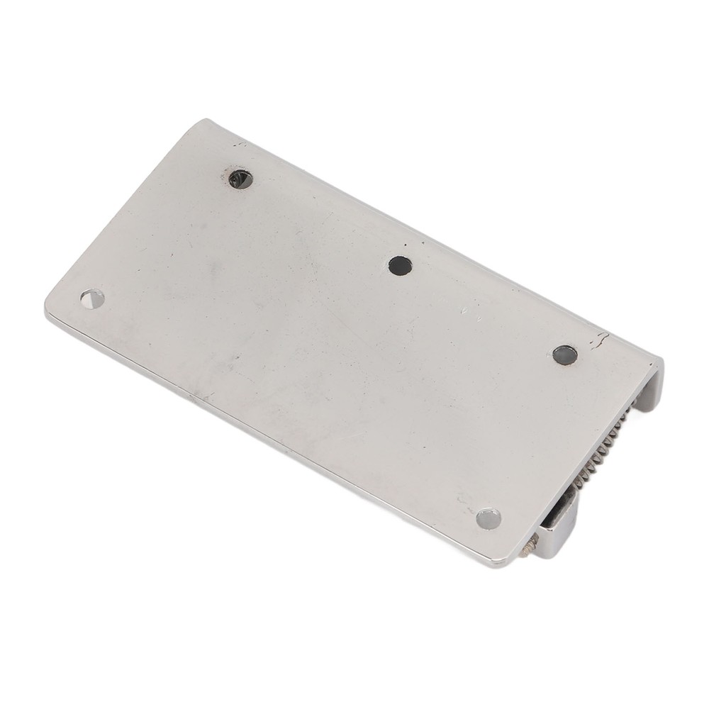 Silver 8 String Mandolin Tailpiece Rectangle Guitar Instrument Accessories Part
