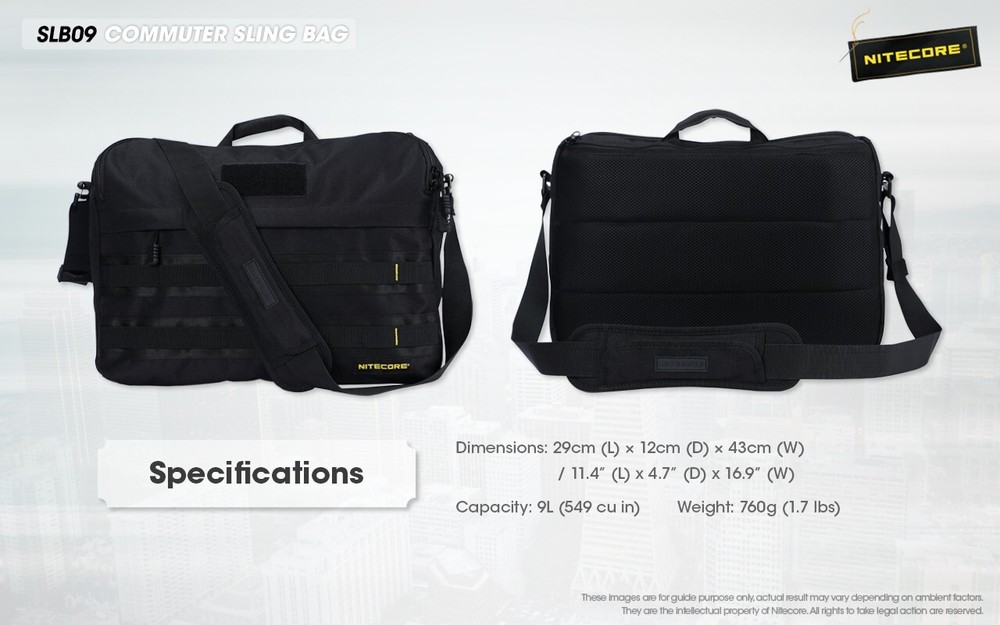 Nitecore SLB09 Sling Bag