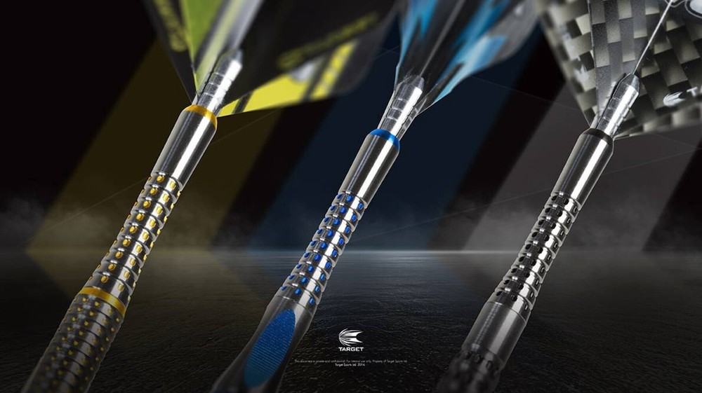 Target Black Pixel Titanium Dart Shafts - Intermediate