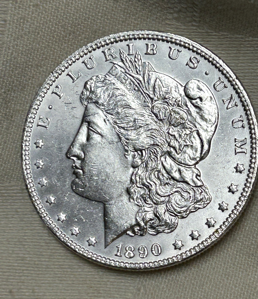 1890 P Morgan Silver Dollar