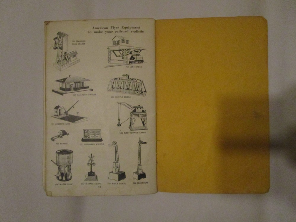 1947 & 1952 Gilbert American Flyer Assembly & Operating Instructions