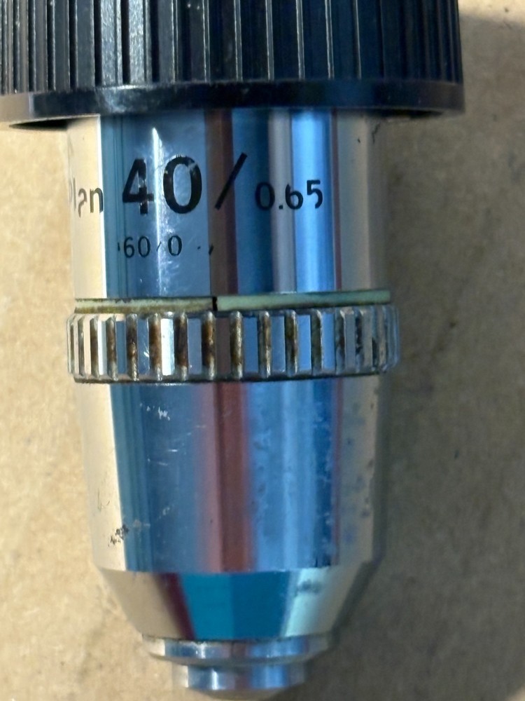 Nikon Microscope Objective E Plan 40x/0.65