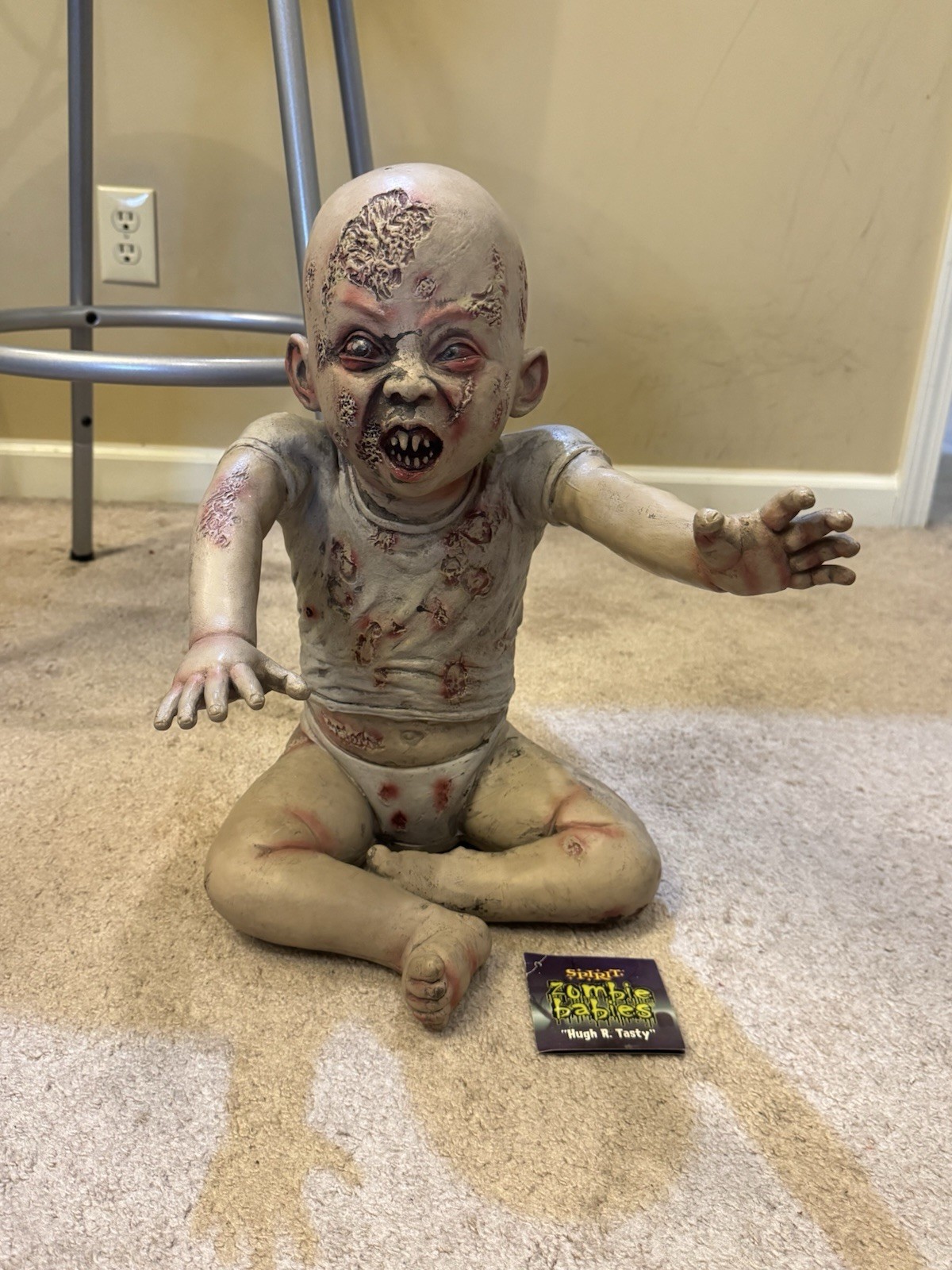 Spirit Halloween 2013 Zombie Babies Hugh R Tasty Rare