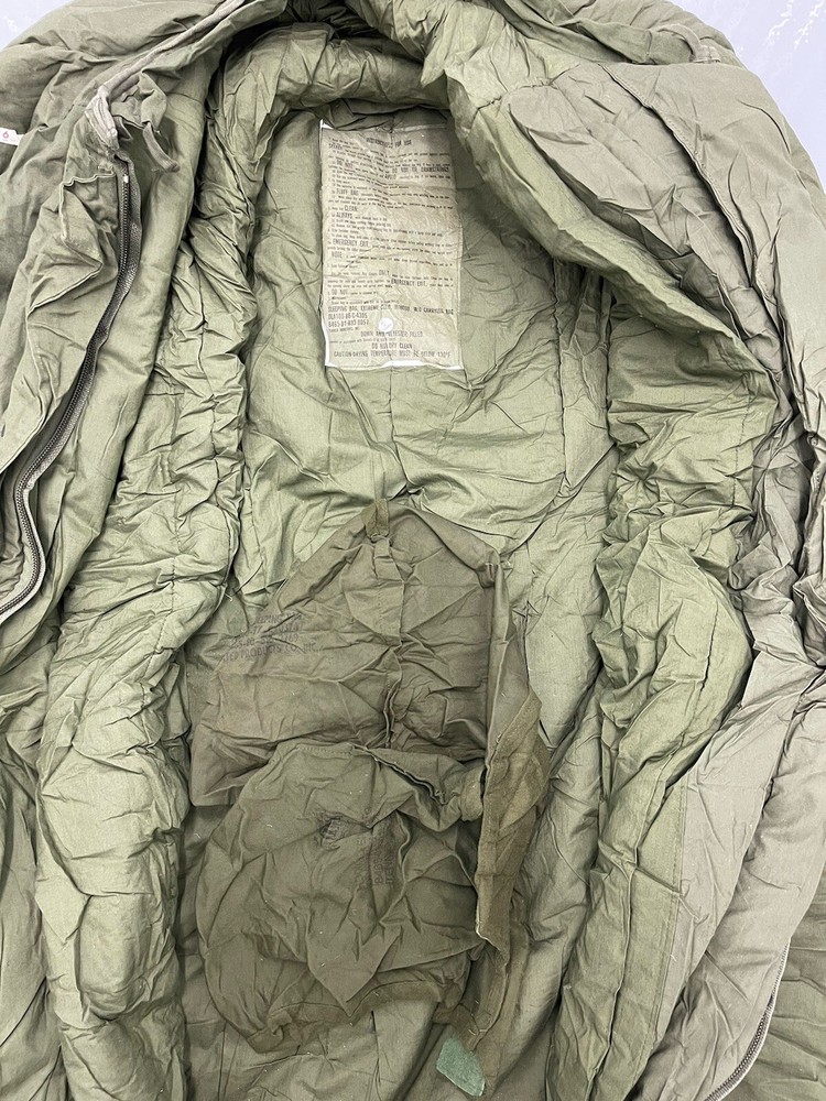 US Army Thick High Quality Extreme Cold Weather ECW SUBZERO Down Sleeping Bag GI