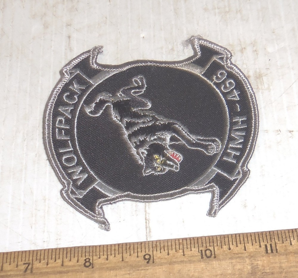 US Marine Corps - Wolfpack HMH-466 Embroidered Patch