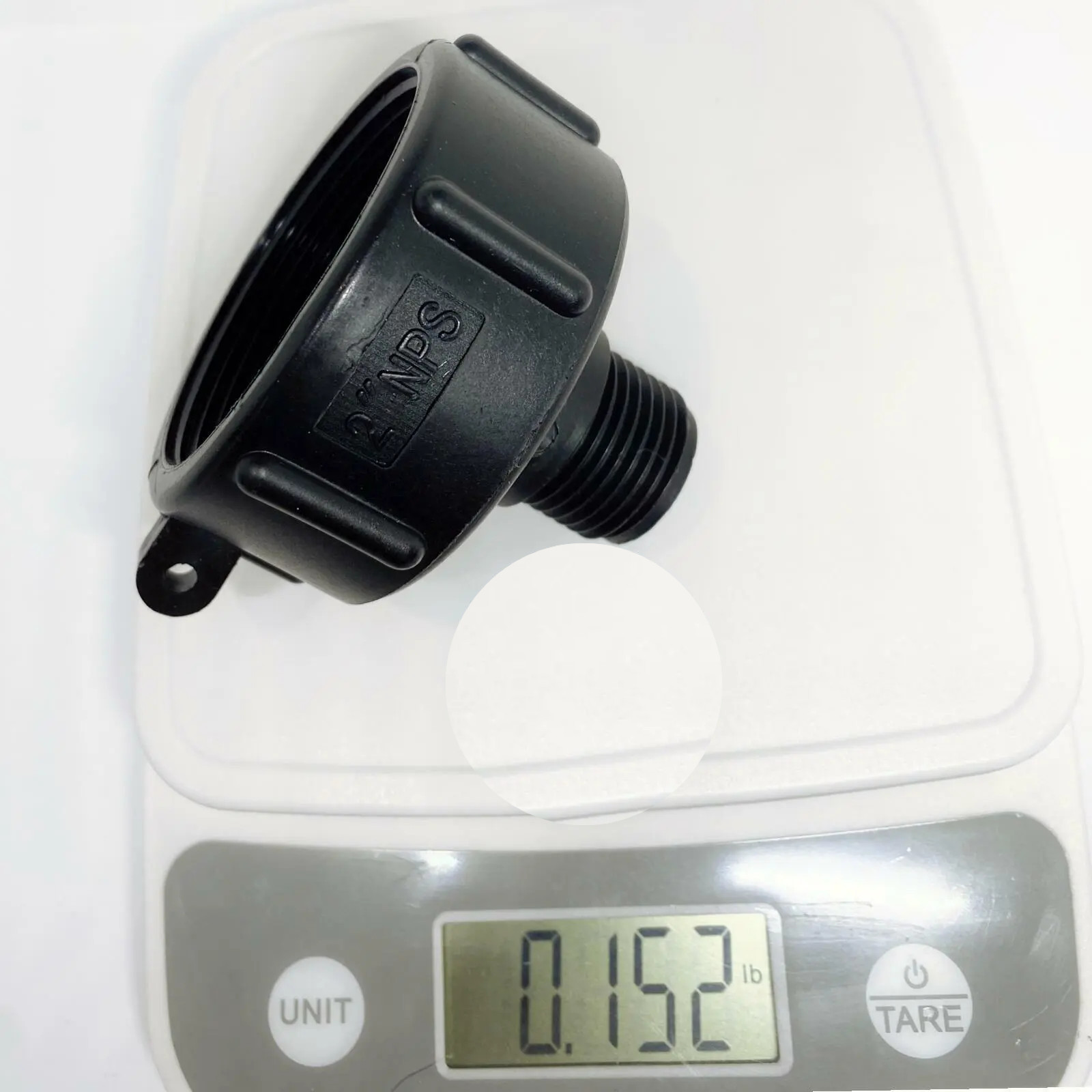 2 PK 275 330 IBC TOTE TANK DRAIN ADAPTER 2" COARSE THREAD X GARDEN HOSE ADAPTER