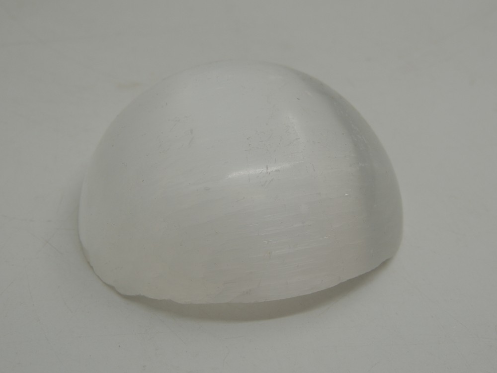 Mineral Specimen Selenite Half Sphere