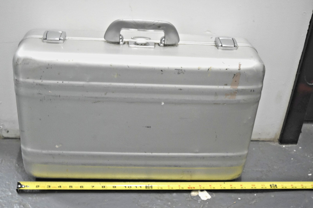 Halliburton case, 21x13x7, used, good condition