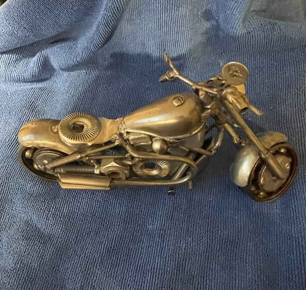 **REDUCED** 2011 Handmade Motorcycle from Scrap Metal and Fasteners