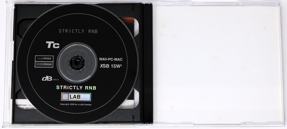 E-Lab Strictly RnB Sample/Sound Library/Sampling Double CD