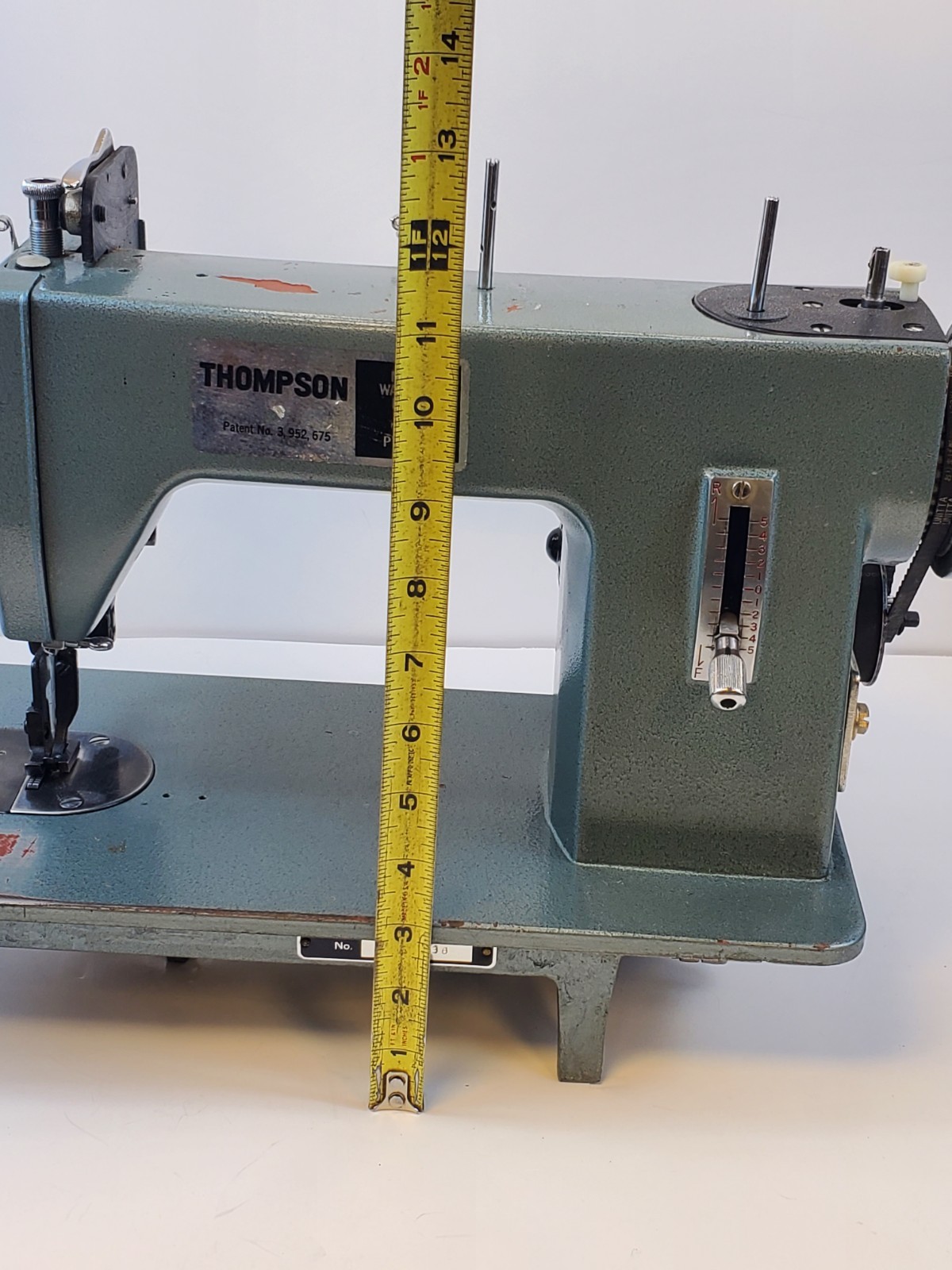 Vintage THOMPSON PW-200 Mini Walking Foot Sewing Machine (Please Read)
