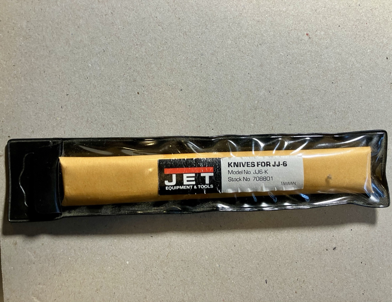 JET JJ6-K Knives for JJ-6  6" Jointer, Stock# 708801 - NEW