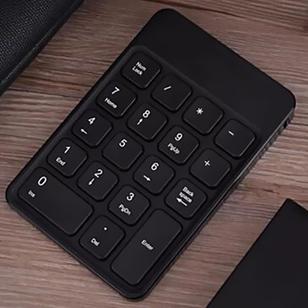 High Quality Sleek Wireless Bluetooth Digital Keypad,Boost Your Input Efficiency