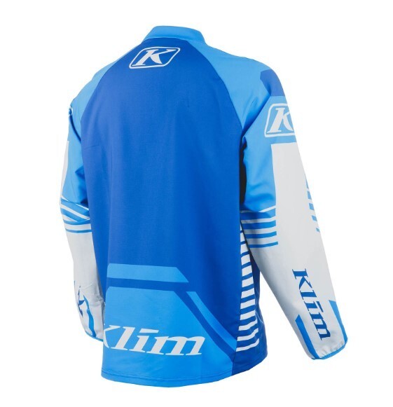 KLIM Sample Revolt 1/4 Zip Pullover -Size LG- Electric Blue-Nightfall
