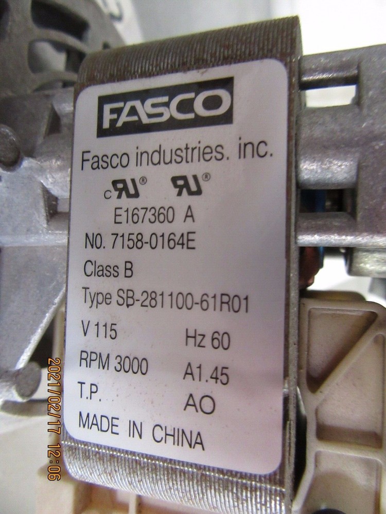 Fasco Motor 7058-0260