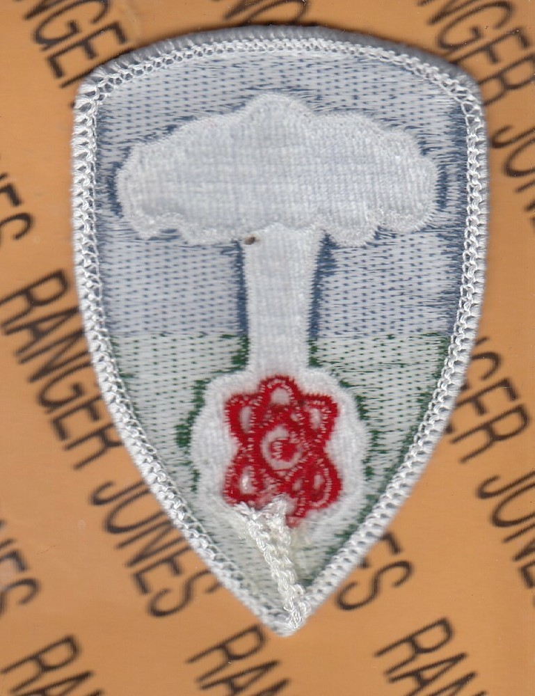 US Army Defense Atomic Support Agency DASA ~3" shoulder patch m/e Type 1