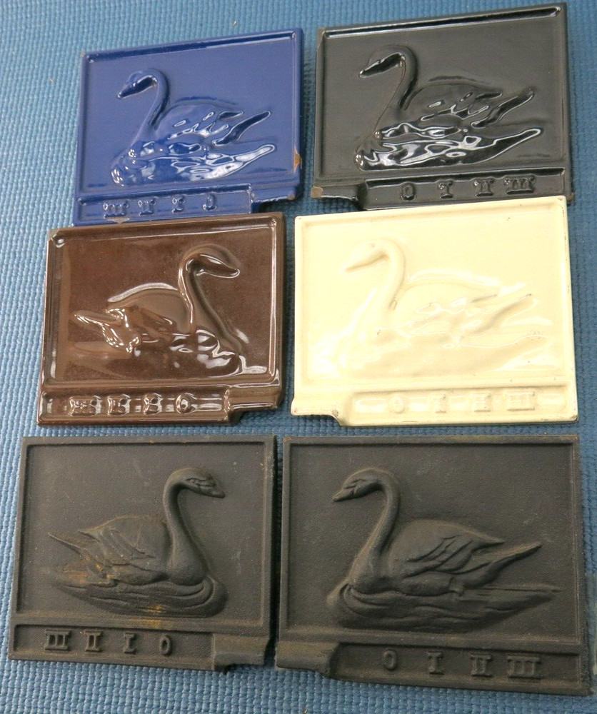 VTG COALBROOKDALE SEVERN DECORATIVE SWAN PANEL DRAFT CONTROL DOORS. DIY PROJECT