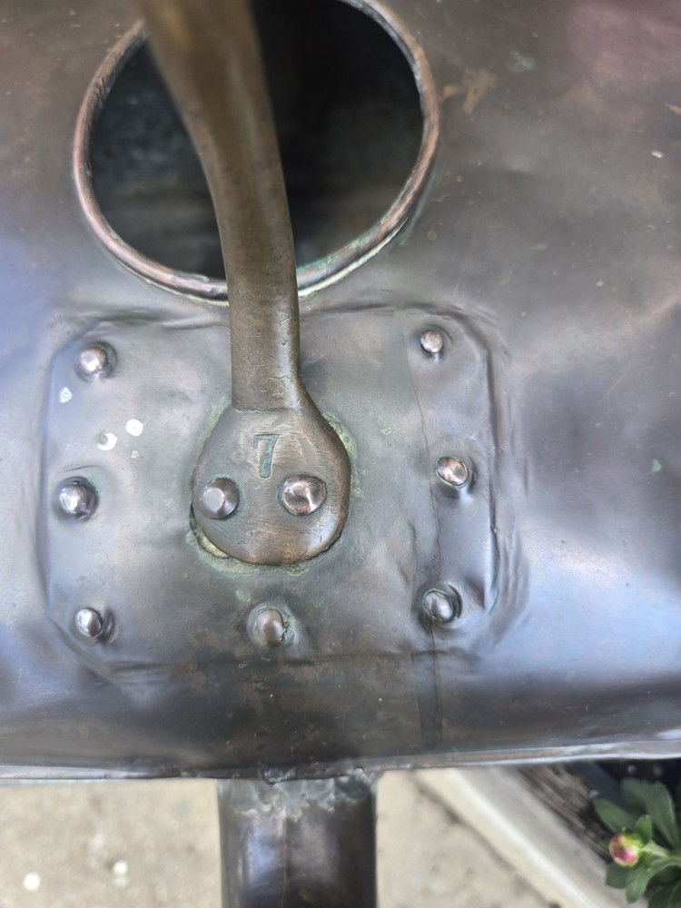 19th Century Copper Ships Tea Pot