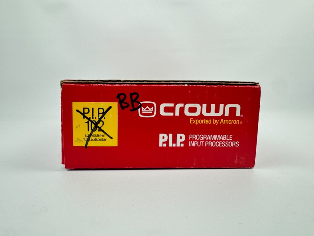 Crown P.I.P.-BB PIP CLP Programmable Input Processor Card