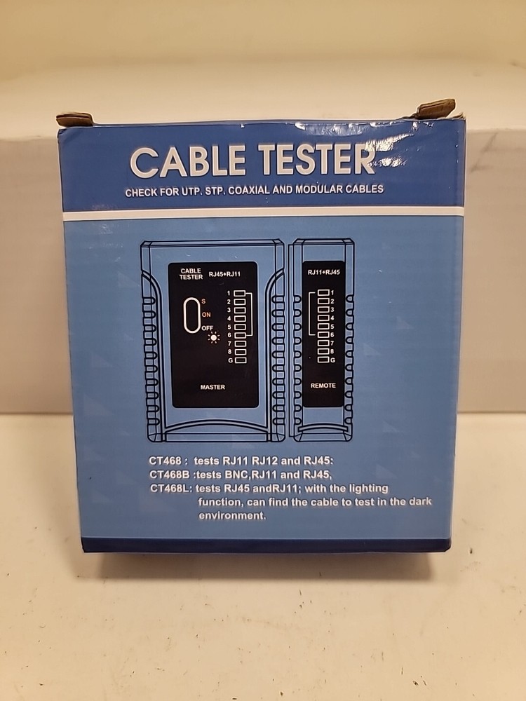 Cable Tester 468 Series Check