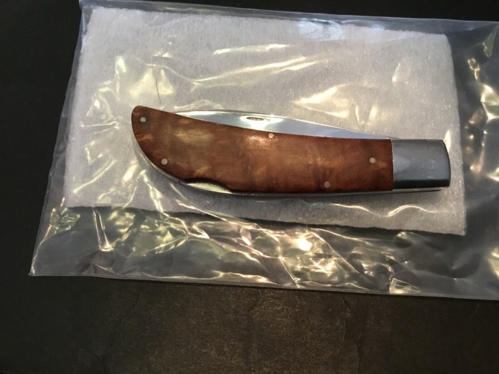 Custom Jeffery Mitchell Snakewood Lockback like Slipjoint Folder Folding Knife