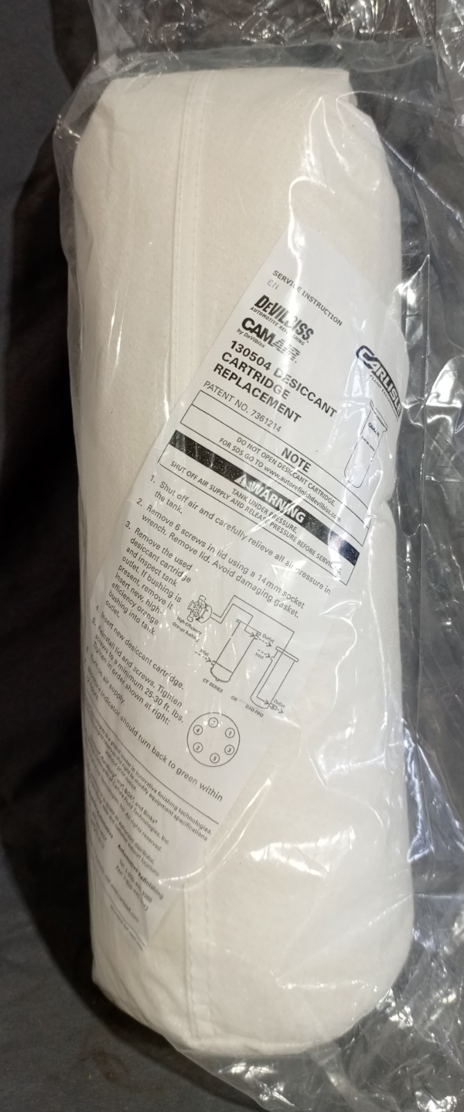 Camair 130504 Desiccant Cartridge Replacement